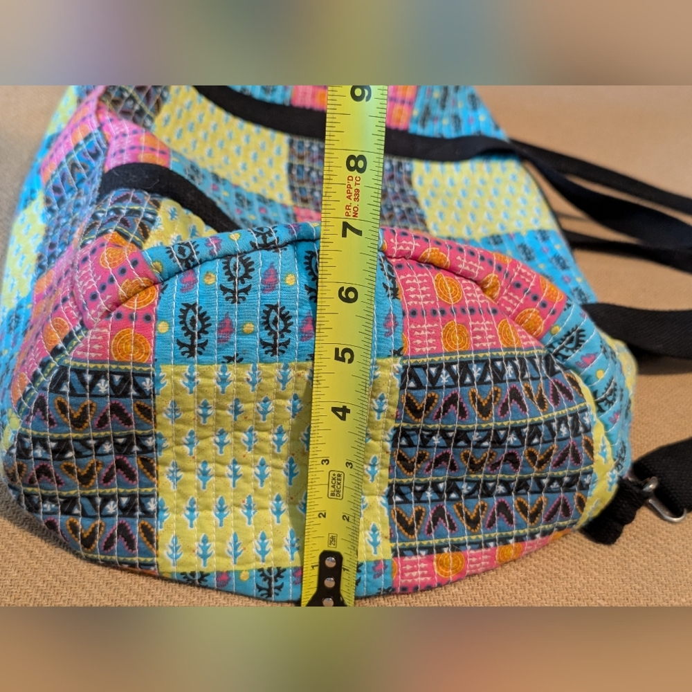 Mossimo Supply Co Multicolor Patchwork Small Duff… - image 14